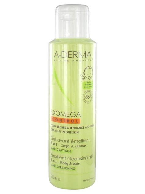 Aderma Exomega Control Emollient Cleansing Gel Anti Scratching 500ml