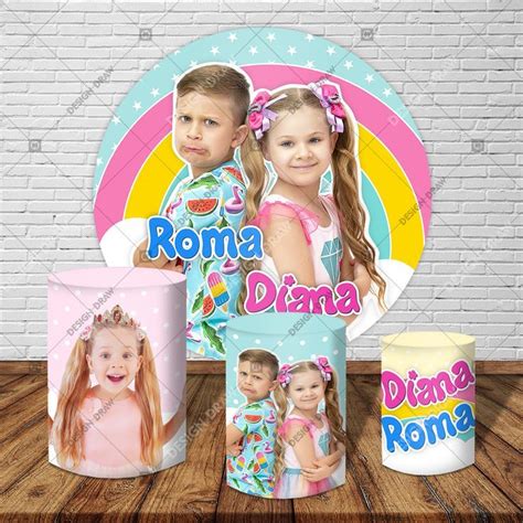 Diana And Roma Cake Topper Artofit