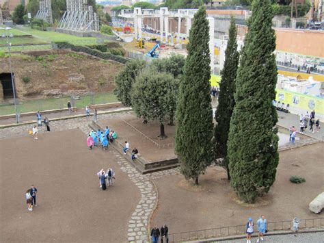 Location of the colossal statue of Nero - Rome