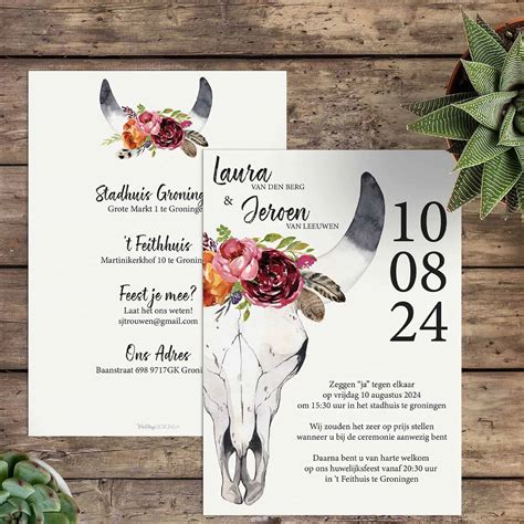 Trouwkaarten Op Wedding Designs Eigenzinnige Ontwerpen Met Stijl