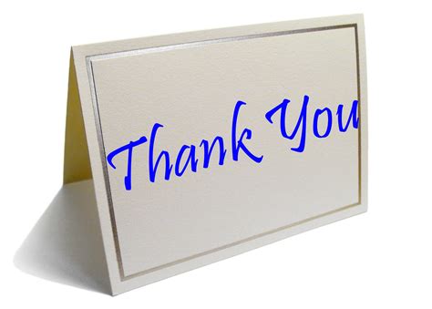 Thank You Card Clip Art - ClipArt Best