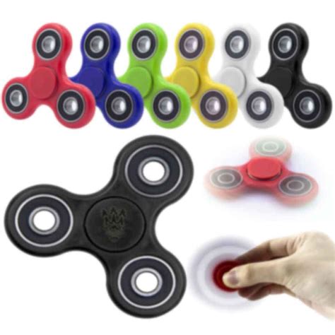 Pro Fidget Spinners Super Smooth Long Spins ADHD Stress Steel EDC Tri