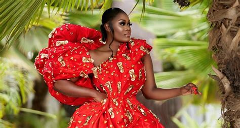 Nana Akua Addo Brings All The Drama In A Yartel Custom Dress At The