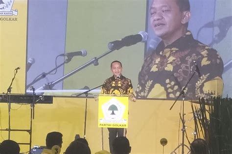 Bahlil Minta Kader Golkar Di DPR Dukung Pemerintahan Prabowo Gibran