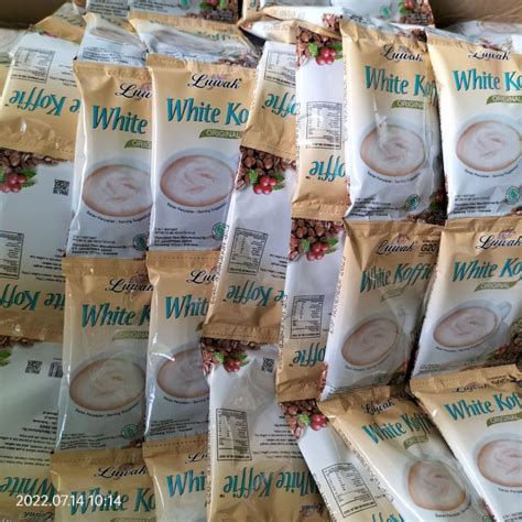 Kopi Luwak White Koffie Original Renceng Isi 10 Saset Lazada Indonesia