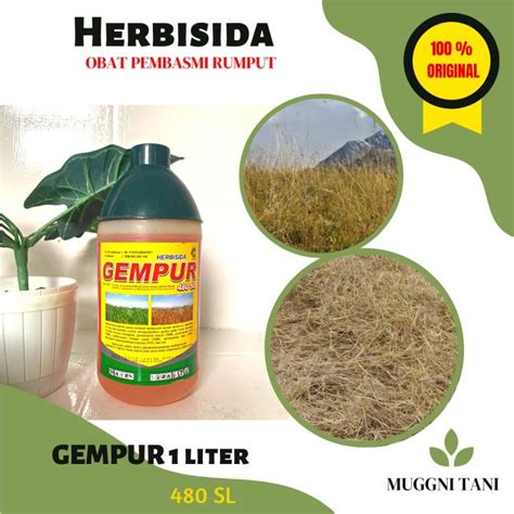 Gempur Liter Sl Herbisida Obat Pembasmi Rumput Lazada Indonesia