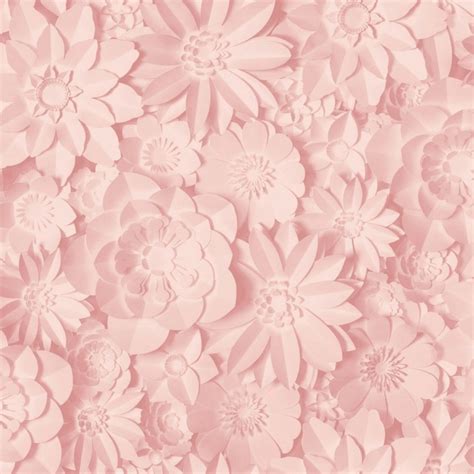 Fine Decor Pink Floral Dimensions 3D Effect Wallpaper FD42555 ...