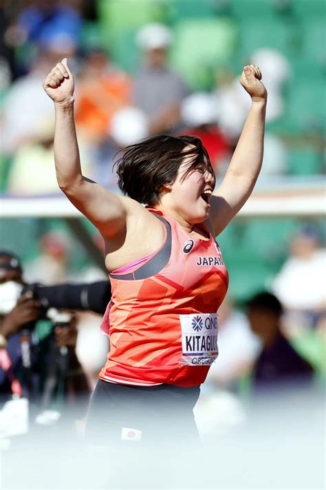 【世界陸上】北口榛花やり投げ日本女子初メダルへ期待膨らむ 全体1位突破の理由とは 陸上写真ニュース 日刊スポーツ