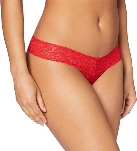 Sylvie Flirty Lingerie Damen String Aki Rot One Size Amazon De Fashion