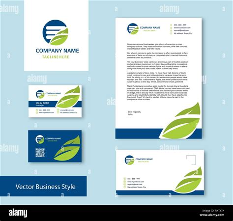 Brand Identity Template Hi Res Stock Photography And Images Alamy