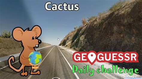 Geoguessr Daily Challenge NMPZ January Challenge A Cactus To Help