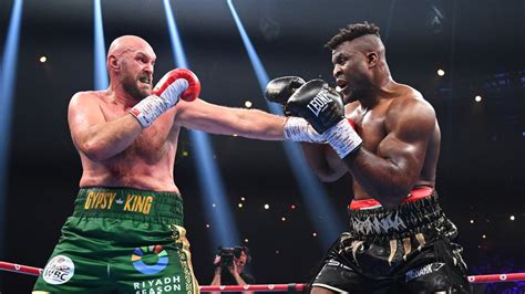 Tyson Fury vs. Francis Ngannou highlights [UPDATED LIVE]