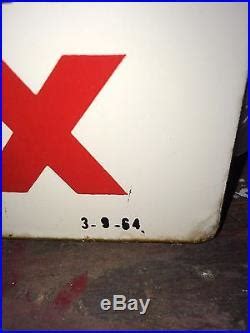 Two Texaco Gas Pump Signs | Texaco Gas Pump