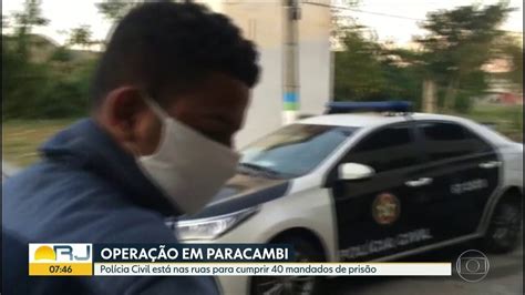 Vídeo Polícia Realiza Operação Em Paracambi Para Cumprir Mandados De