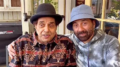 To Son Sunny Deol, A Heartfelt Birthday Message From Dharmendra - News18