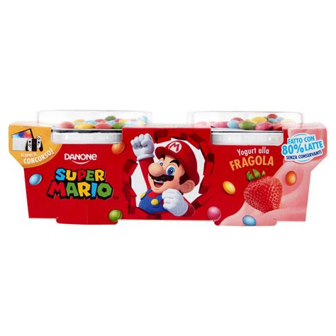 Danone Yogoloso Yogurt Alla Fragola Super Mario Conad