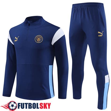 Comprar Chandal Equipos De Futbol Manchester City Azul Marino