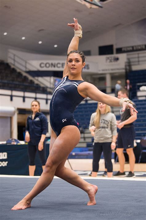 Alissa Bonsall Of Penn State University 2018 Emu At Psu Gymnastics Photos Female Gymnast