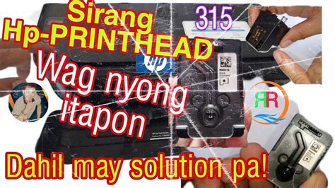 PAANO LINISIN ANG PRINTHEAD NG HP PRINTER YouTube