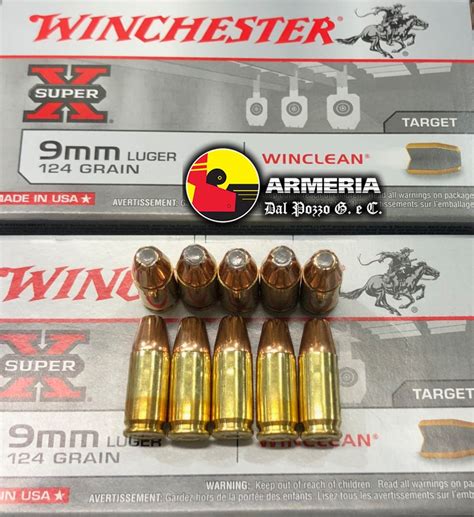 WINCHESTER 9MM LUGER 124 GR Armeria Dal Pozzo