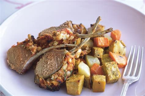 Feta And Semi Dried Tomato Crusted Lamb Recipe Au