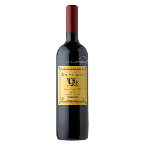 Bodegas Fernando Remirez de Ganuza 2004 - Gran Reserva 750 ml. - www ...