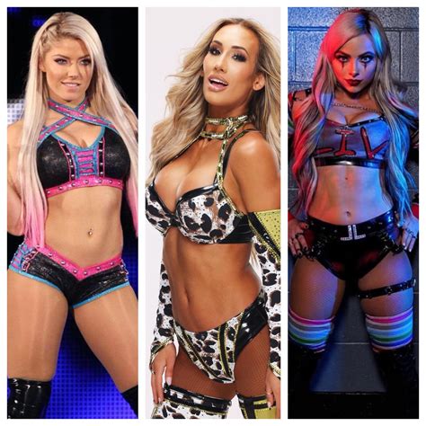 Alexa Bliss vs Carmella vs Liv Morgan : r/CelebBattles