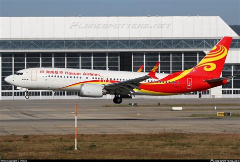 B 1387 Hainan Airlines Boeing 737 8 MAX Photo By Lihutao ID 1087290