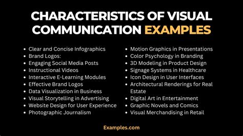 Characteristics of Visual Communication - 19+ Examples, Tips