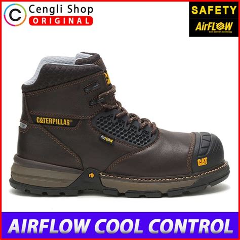 Jual CATERPILLAR SEPATU BOOT SAFETY SHOES BOOTS PRIA ORIGINAL KULIT