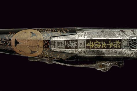 Peashooter85 Ornate Japanese Matchlock Musket With Tokugawa Markings