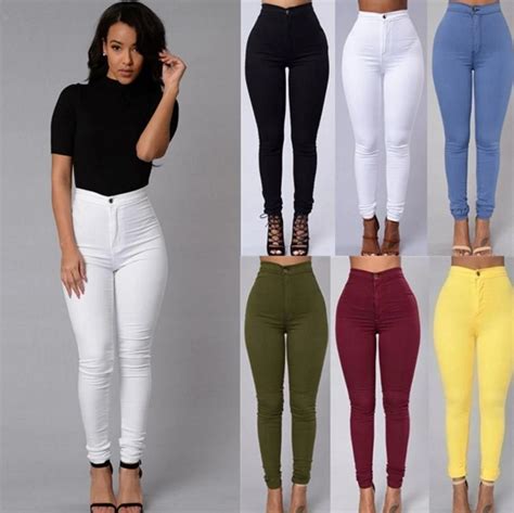 Starlist Women Fashion Multicolor Fit Slim Long Legging Pants Bottom