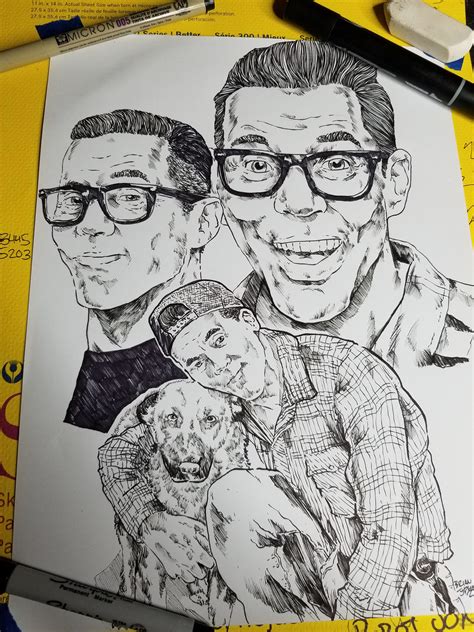 did up a drawing based on this Jackass, Steve-O : r/jackass