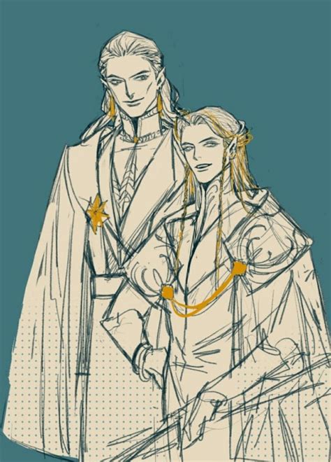 Maedhros and Fingon by pansen1802 Эльфийское фэнтези Толкин