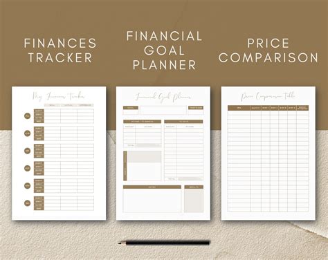 Printable Budget Journal Printable Financial Planner - Etsy