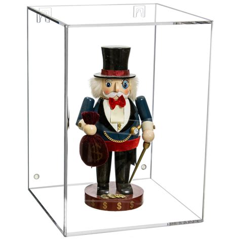 Acrylic Display Case For Figurine Miniature Doll Bobblehead Or Action