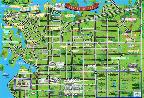 Map Of Florida Tarpon Springs | Maps Of Florida