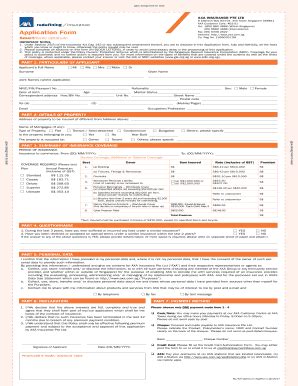 Fillable Online SmartHome Optimum Application Form PDF 71KB AXA