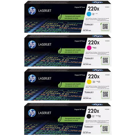 Original Hp X Cmyk Multipack High Capacity Toner Cartridges W X