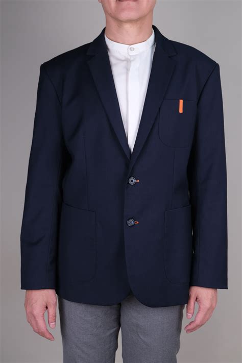 dark blue mens jacket cyc uniform