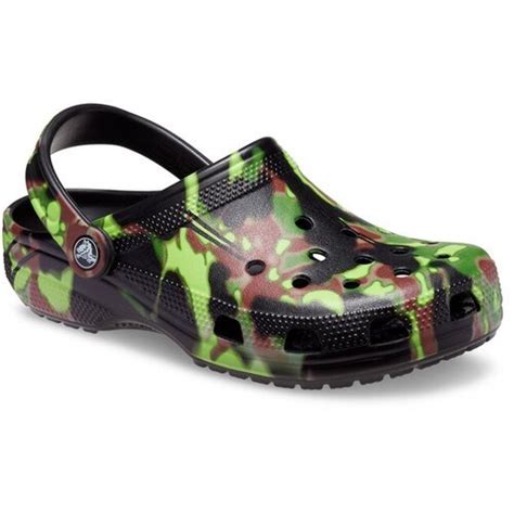 Crocs Classic Spray Camo Clog Mu Ke Papu E Crna Eponuda