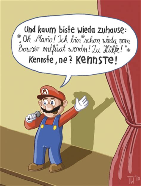 SUPER-MARIO BARTH By Tobias Wieland | Media & Culture Cartoon | TOONPOOL