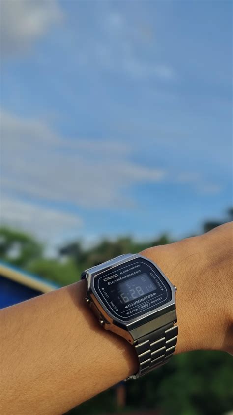 Casio A168 Gunmetal Rwatches