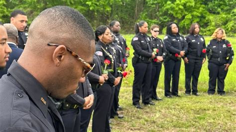 Funeral Services Held For Pine Bluff Police Officer Who Died After