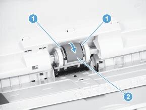 Hp Laserjet Enterprise M Rodillo De Recogida Y Almohadilla De