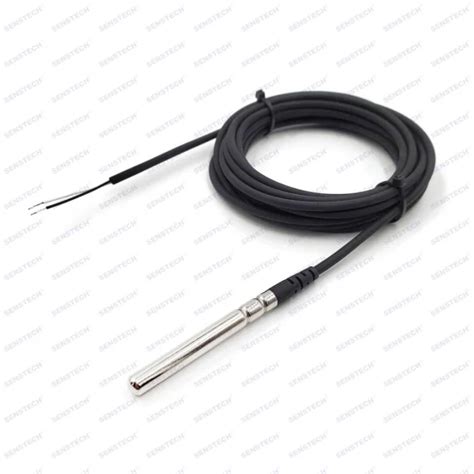 Customize 2 5m Silicone Cable Rtd PT100 Temperature Sensor Probe For