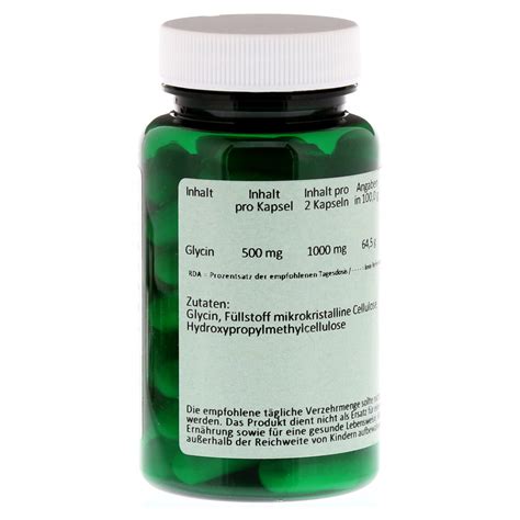 GLYCIN 500 mg Kapseln 60 Stück online kaufen medpex