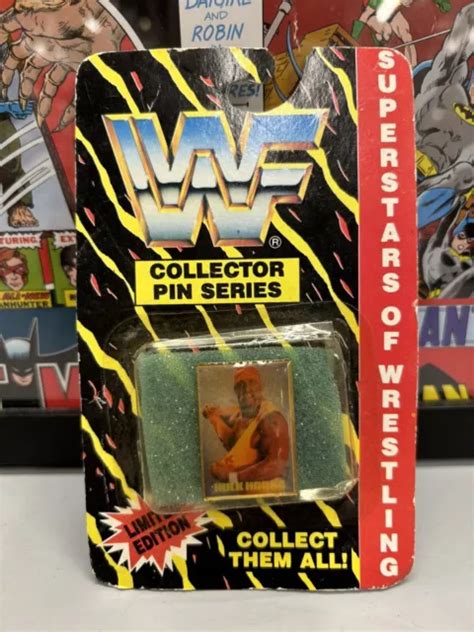 Wwf Limited Edition Hulk Hogan Collector Pin Series Vintage Wrestling