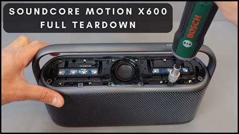 Soundcore Motion X Bluetooth Speaker Full Teardown Youtube