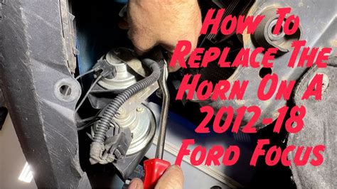 Ford Focus Horn Replacement How To Youtube